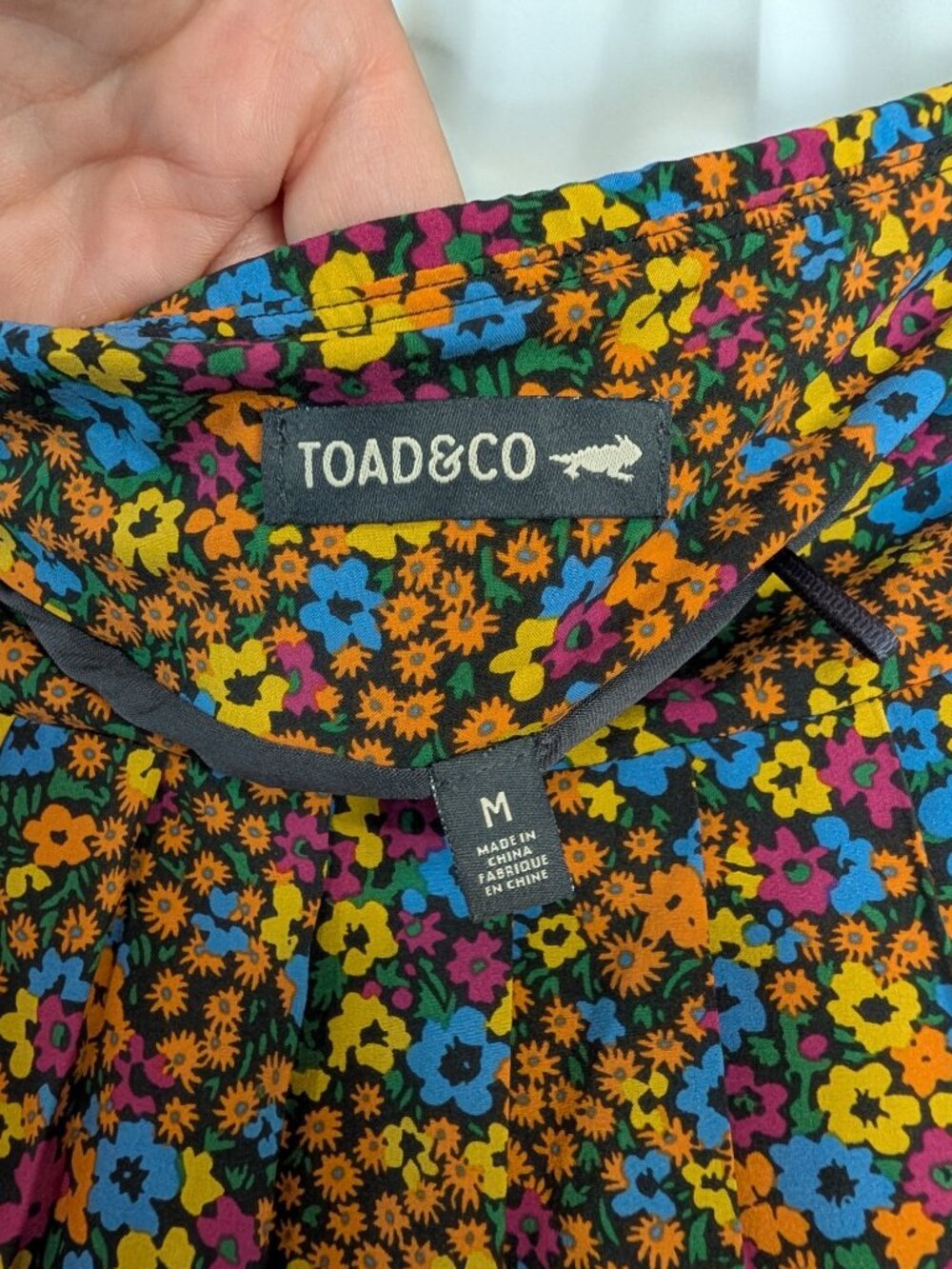 Toad&Co Floral Sunkissed Pleated Active Tennis Skort Pockets Womens Medium M - Picture 7 of 11